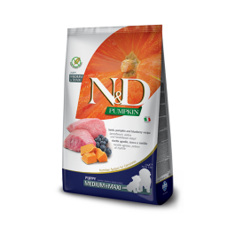 N&D Pumpkin (GF) Lamb & Blueberry Puppy Med-Maxi 12kg